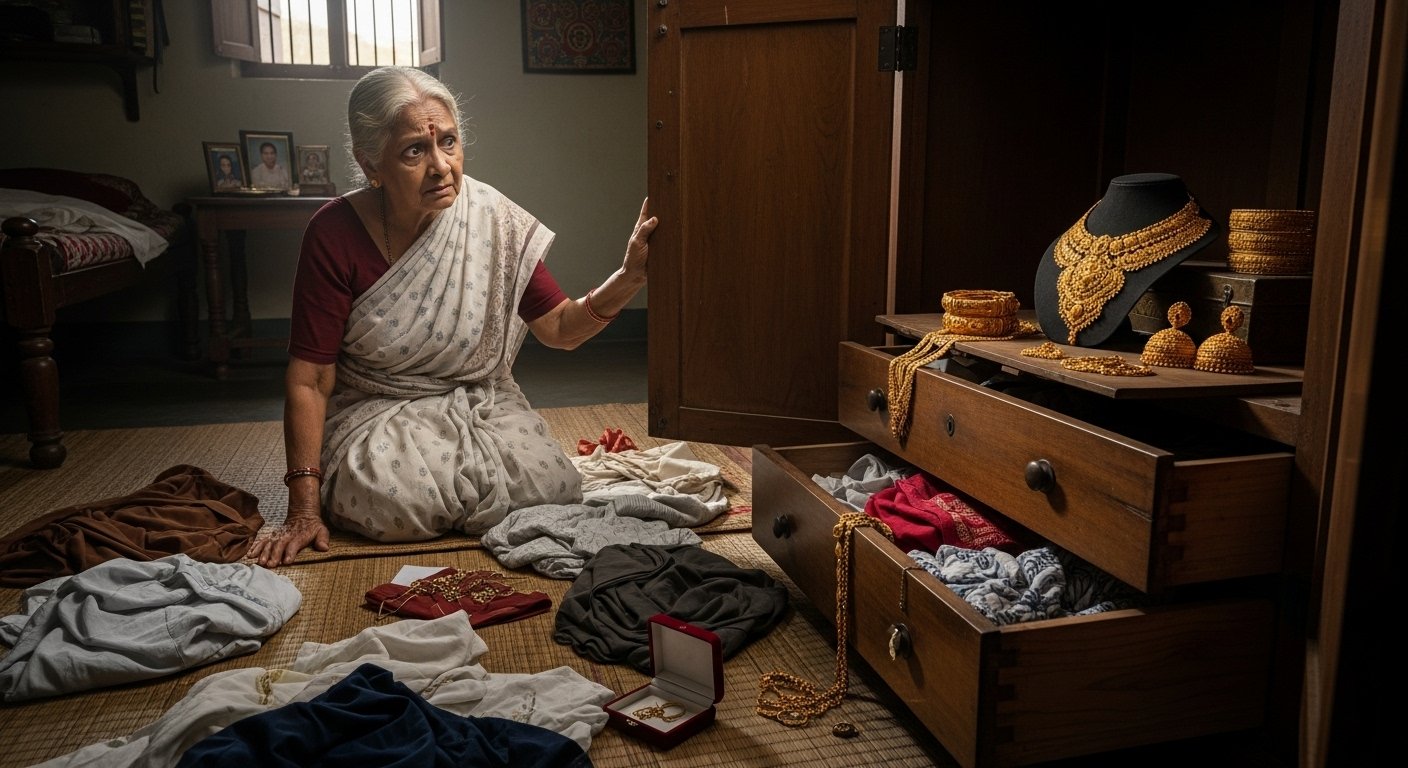 Thief's 'Golden' Mistake: Stole Fake Gold, Left Real Behind!
