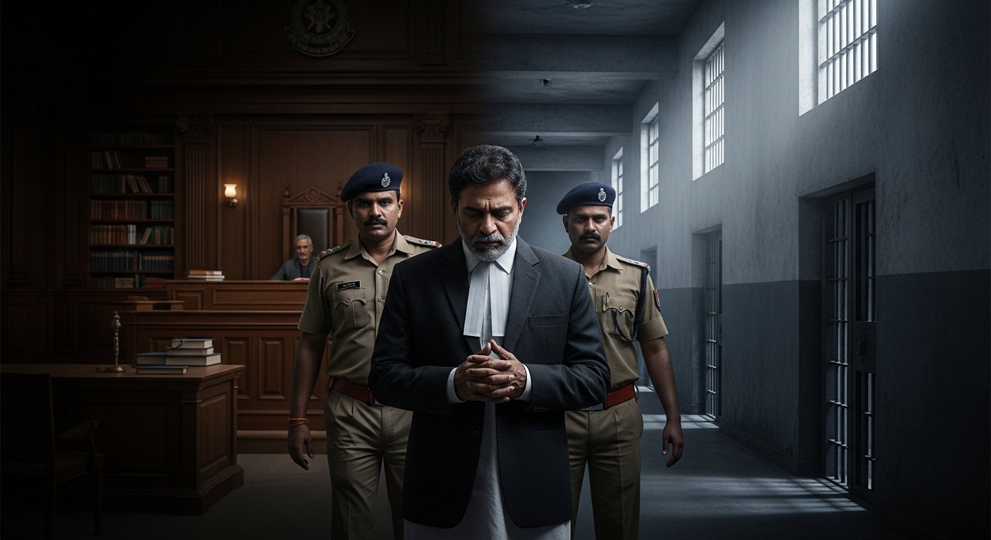 2.5 Crore Extortion Case: Advocate Akhilesh Dubey Granted Judicial Custody, Sent to Jail