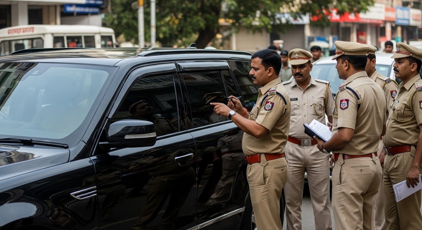 Akshay Kumar's Luxury Car Seized in Jammu Over Black Tinted Windows; Fine Imposed