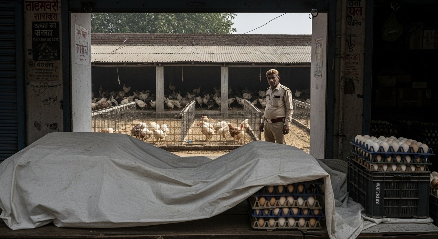 Bird Flu Threat in Bareilly: Sale of Chicken and Eggs Banned, Strict Surveillance on Poultry Farms