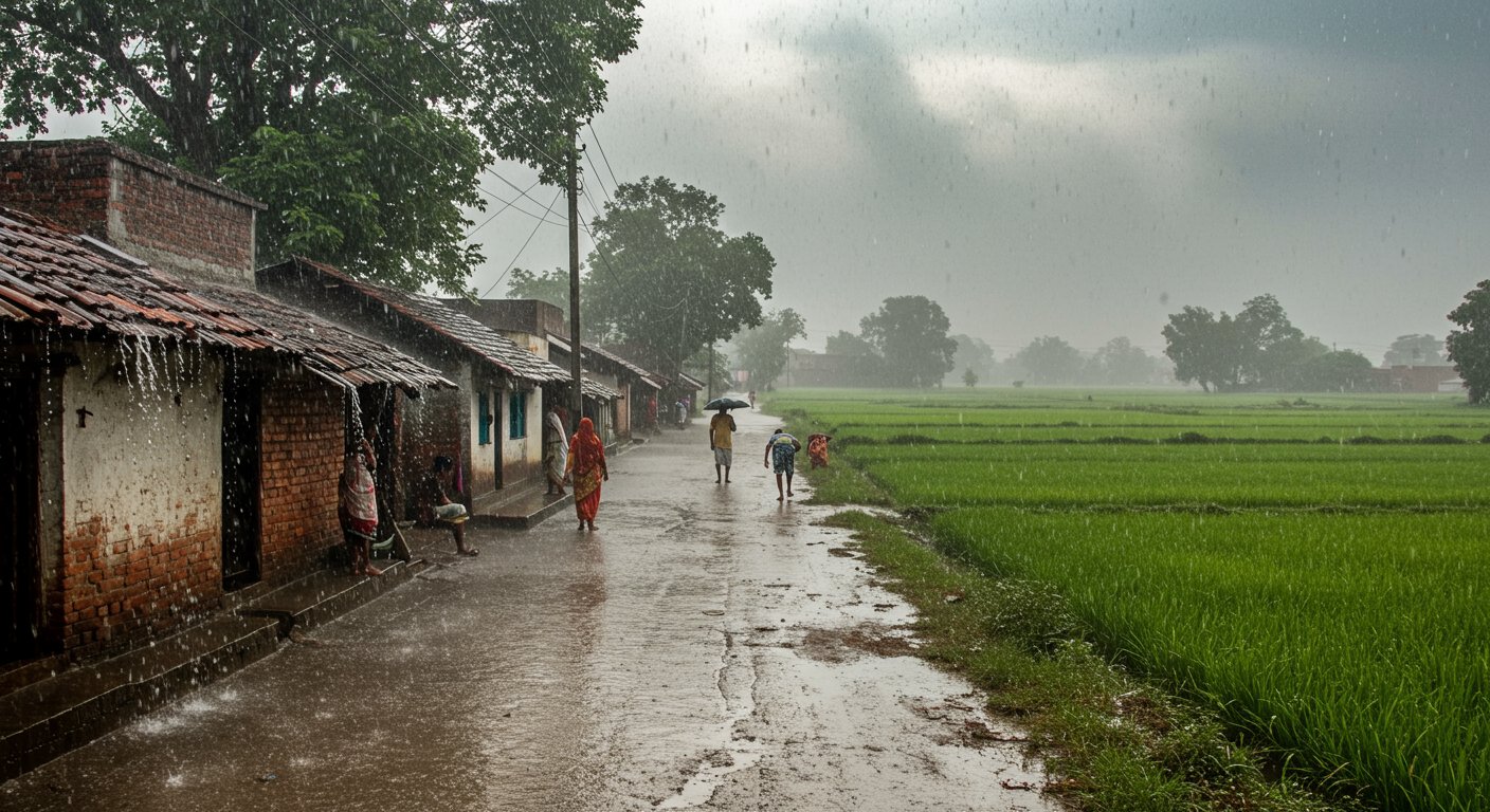Heavy Rain Alert in Uttar Pradesh: Special Warning for Purvanchal, Torrential Rain Expected Today in 24 Districts!