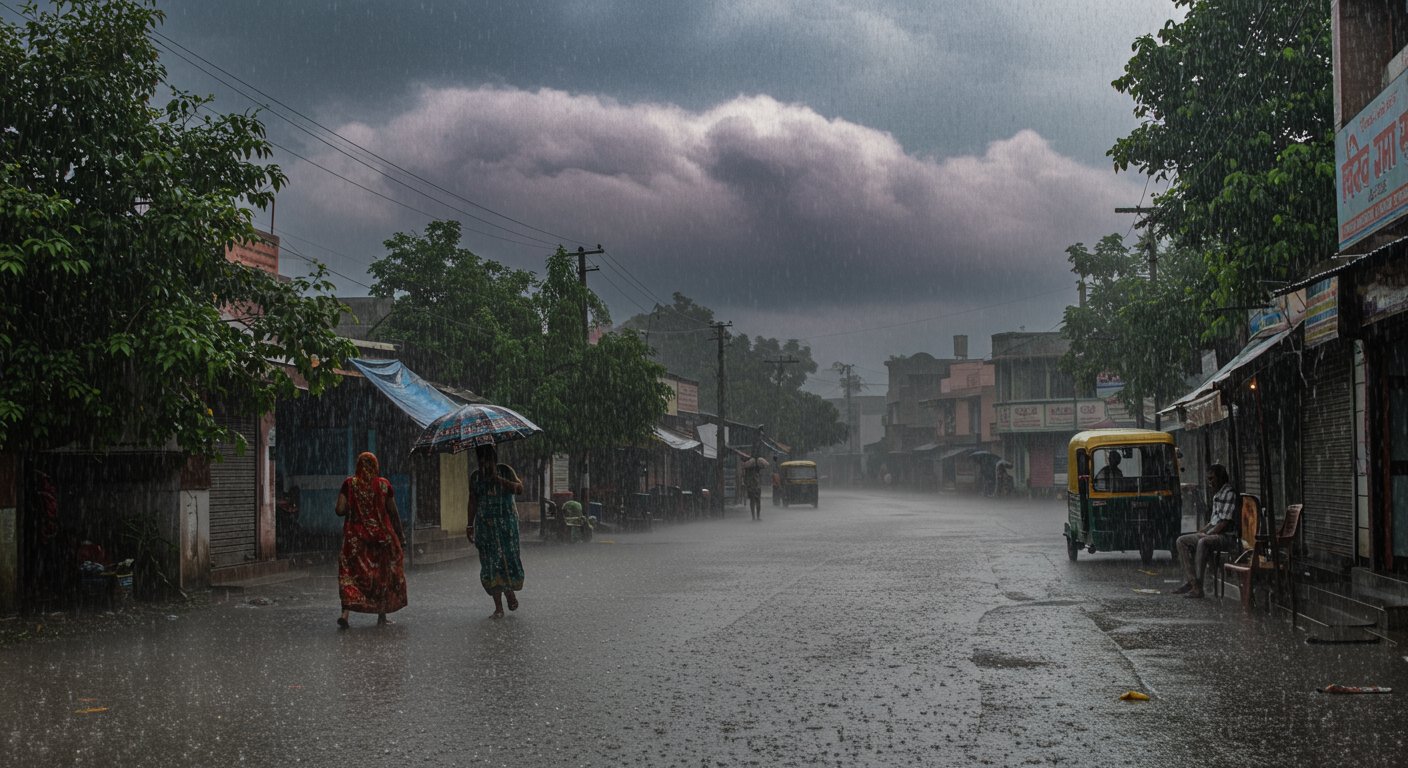 UP: Alert for Disastrous Rain; Heavy Rain Forecast in 39 Districts on Friday!