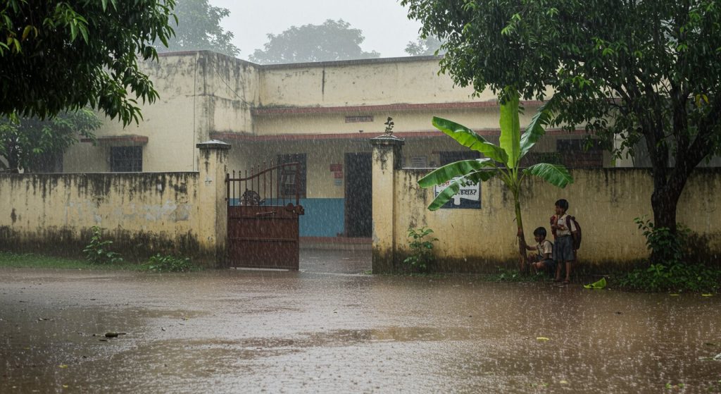 Uttar Pradesh Weather Worsens: Heavy Rain Likely in 30 Districts Today, Holiday Declared in Raebareli Schools
