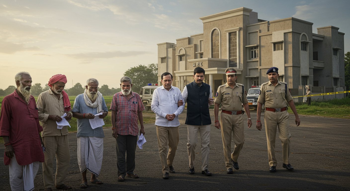 Major Disclosure in Aligarh: Three Arrested in Investor-Farmer Fraud Case, ₹60 Crore Assets Attached