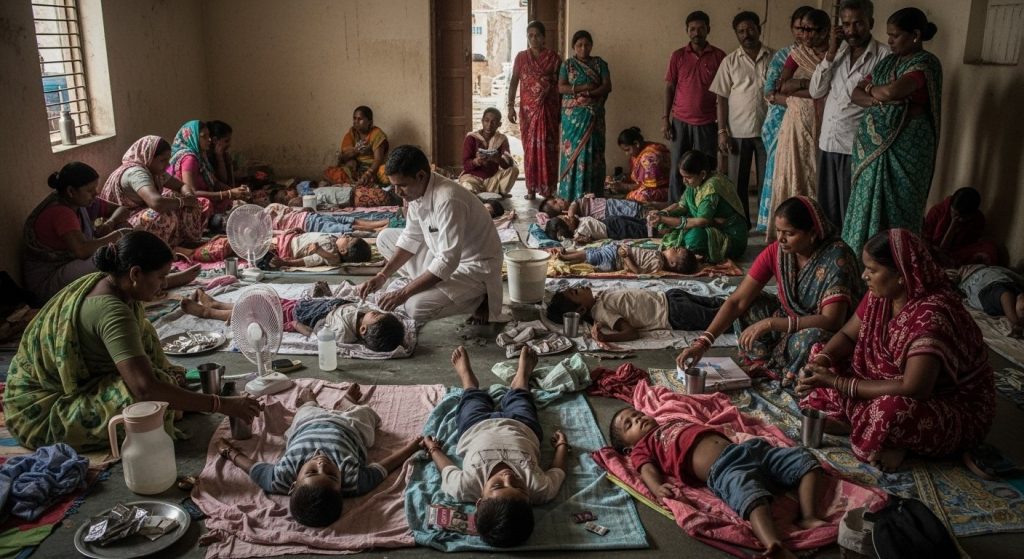 Diarrhea Havoc in Atrauli: 100 Ill, 10 Referred to Aligarh, Panic Grips