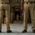 Aligarh: Police personnel reached Shri Varshney Temple wearing shoes; viral photo sparks controversy, clarification issued