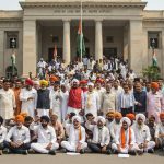 Externment Action Against Pradhan Amit: Vigorous Protest by Pradhans in Aligarh, Sit-in at Collectorate