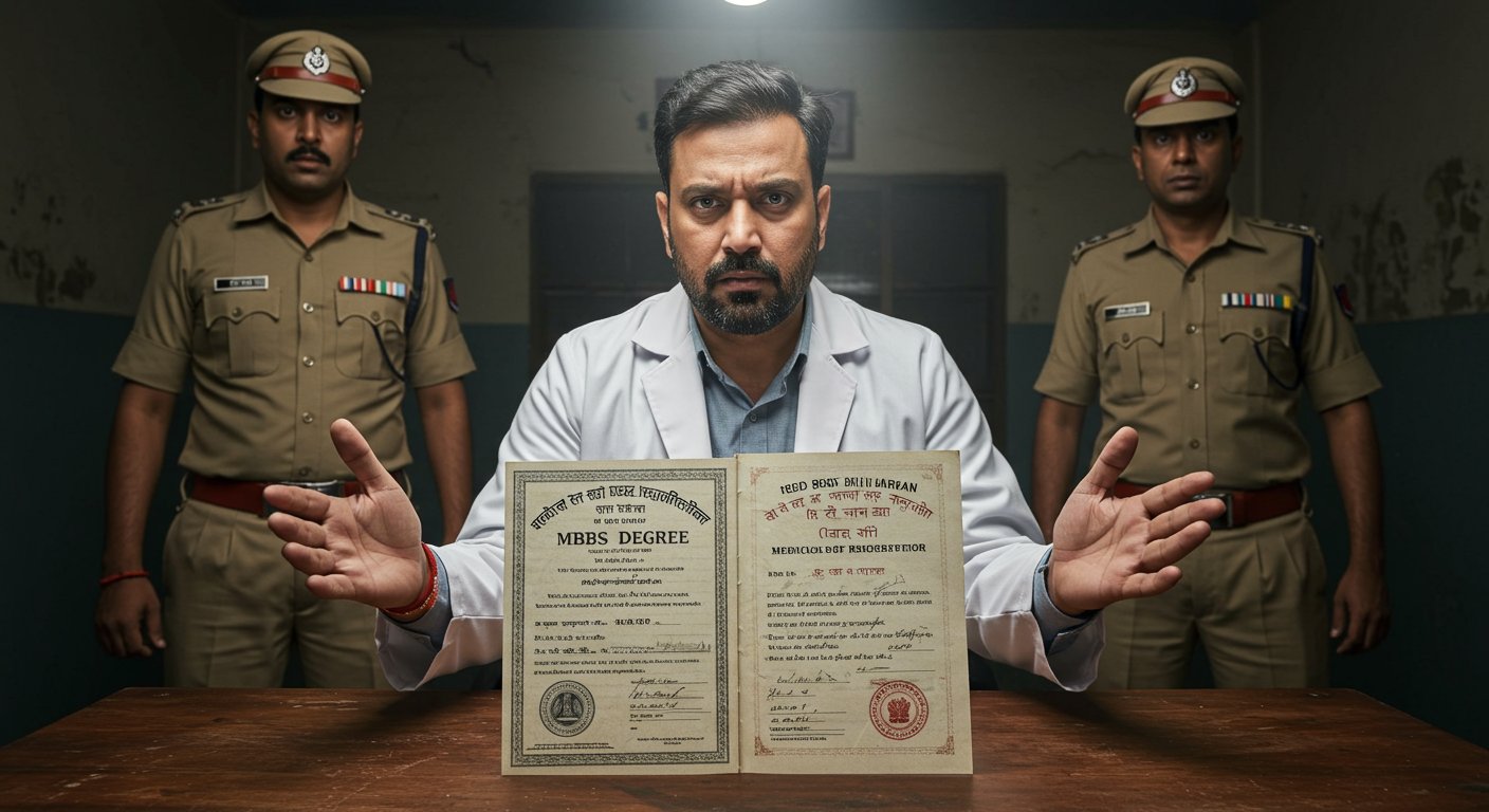 UP: 'I am not alone...' - Shocking revelation by fake doctor, MBBS degree and registration also fake!