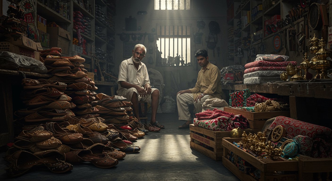 American Tariff Havoc: Orders Halted for Indian Footwear and Handicraft Exporters, Crisis Deepens Following Trump's Statement