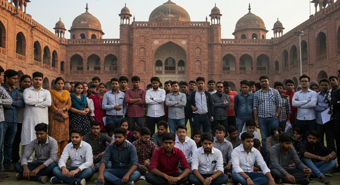 AMU fees reduced by 20%, yet student anger persists; hunger strike begins for student union elections.