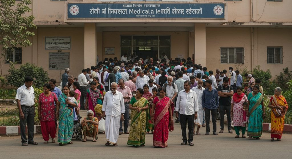 Doctors' Strike Continues for Second Day at AMU JN Medical College; Law Student Suspended, 800 Patients Return Disappointed