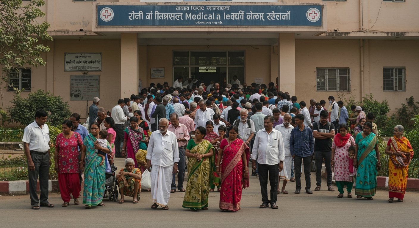 Doctors' Strike Continues for Second Day at AMU JN Medical College; Law Student Suspended, 800 Patients Return Disappointed