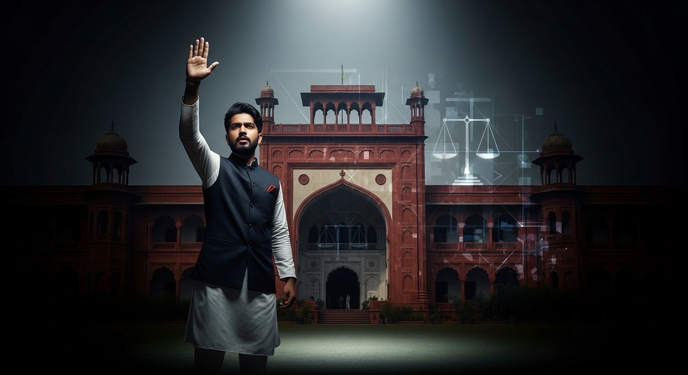 Uproar in AMU over 'UP law will not apply here' statement; Talha Mannan booked for inflammatory speech.