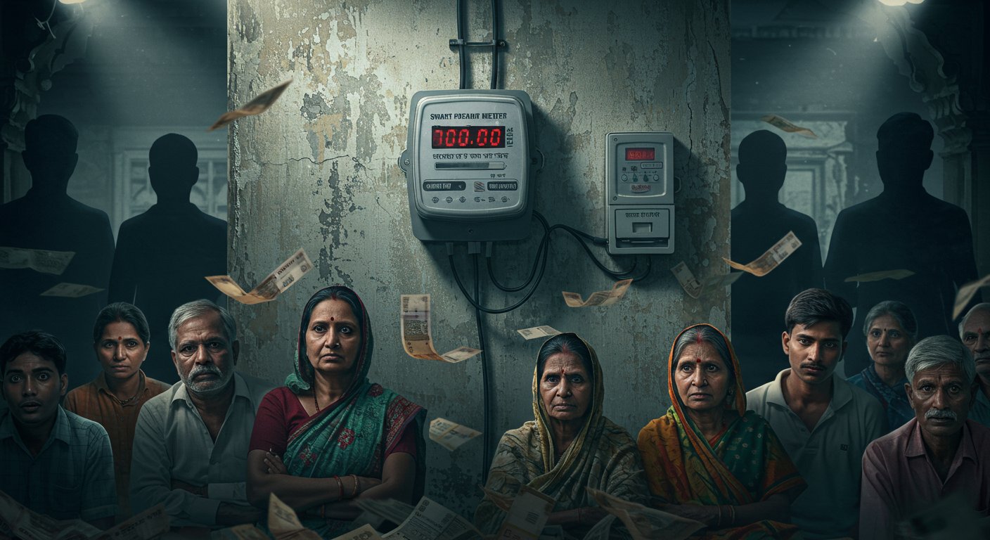 Big Scam in Smart Prepaid Meter Installation in UP: Over ₹8500 Crore Expense, Arbitrary Actions Burdening the Public!