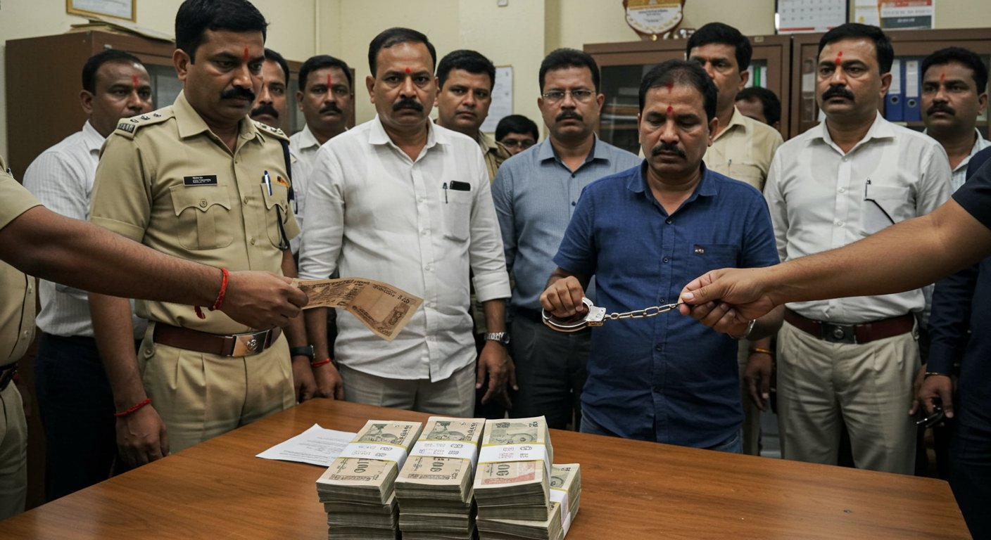 Major Blow to Corruption in UP: Six Arrested, Including Two CBN Inspectors and Nursing Home Operator, for Taking ₹10 Lakh Bribe