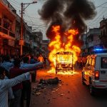 Assault and Arson in Orai, PRV's Negligence Fueled Anger; Two Police Officers Suspended