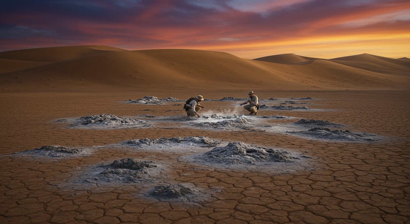 Mystery of Ash in the Desert: Investigation Uncovers Shocking Truth That Stunned Everyone!