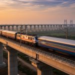 Indian Railways Sets New Record: Freight Train Speeds Like a Bullet on Asia's Longest Grade Separator, Video Goes Viral
