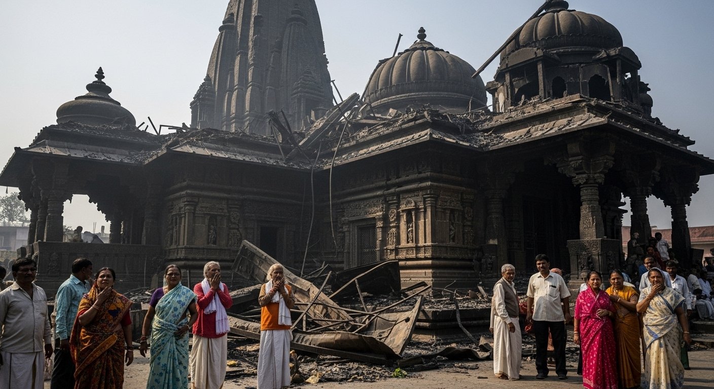 Atma Vishweshwar Mahadev Temple Fire: People Shuddered at Horrifying Memories, Eyewitnesses Recounted a Terrifying Tale