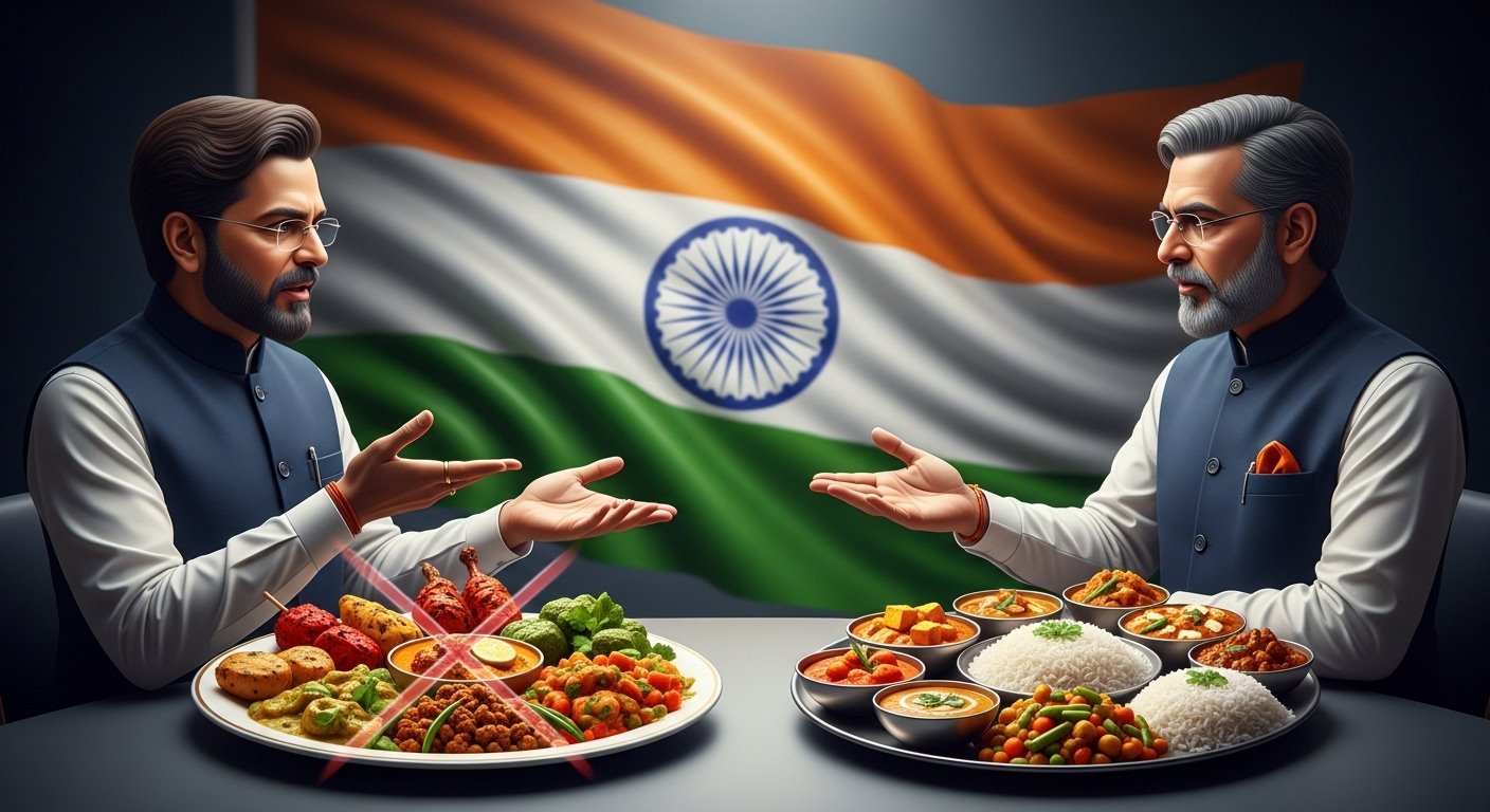 Political slugfest deepens over meat ban on August 15: Owaisi asks 'What's the connection to Independence Day?', Aaditya Thackeray says 'Imposing vegetarianism is wrong.'
