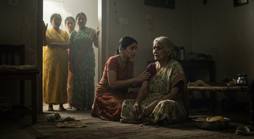 Horrific Incident in Auraiya: Elderly Woman Held Captive and Beaten by Daughter-in-Law and Granddaughters for Asking for Food; Daughters Exposed the Truth