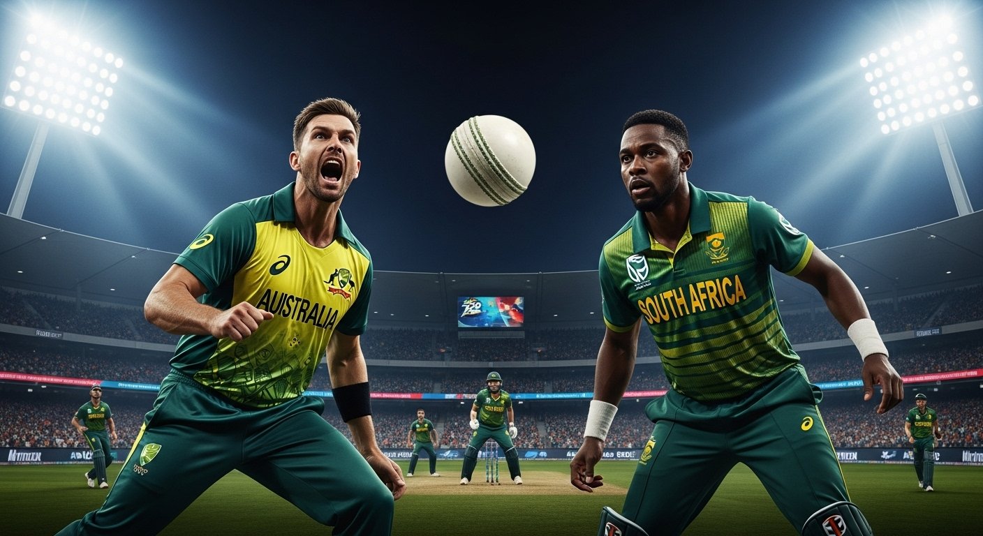 Decisive Clash in Australia-South Africa Second T20: Kangaroos Eager for Series Win, Proteas Eye Leveling