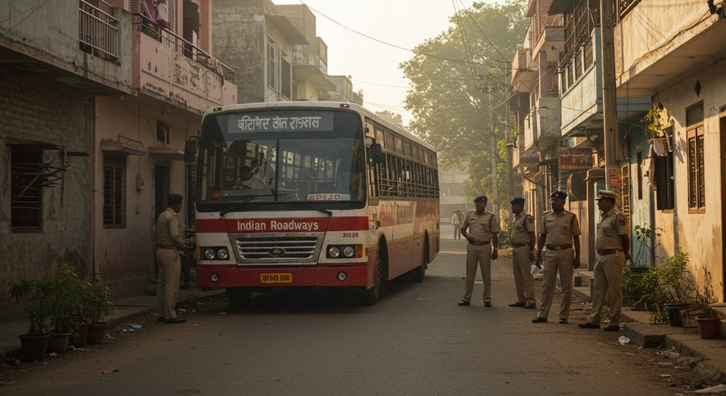 Bizarre Theft: Thief Steals Roadways Bus from Workshop, Sleeps at Maternal Uncle's House; Police Astonished
