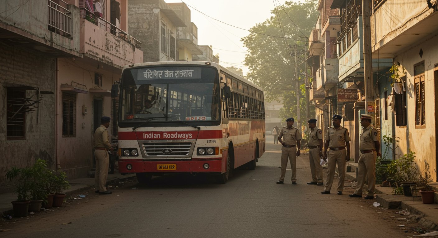 Bizarre Theft: Thief Steals Roadways Bus from Workshop, Sleeps at Maternal Uncle's House; Police Astonished