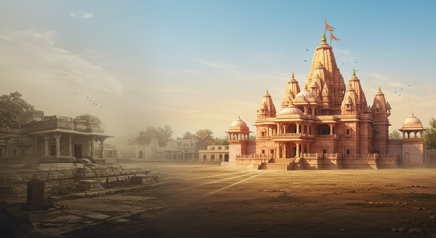 Ayodhya: Ram Temple's 500-Year Journey, The Complete Story from Struggle to Grandeur, Shown in a 2.5-Minute Video.