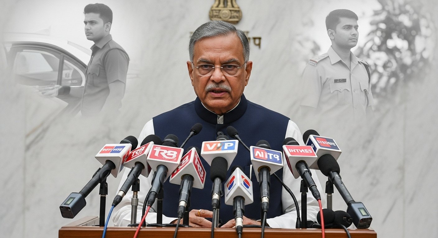 Minister Swatantra Dev Singh clarifies on son's protocol row, says action was taken as soon as it came to his notice.