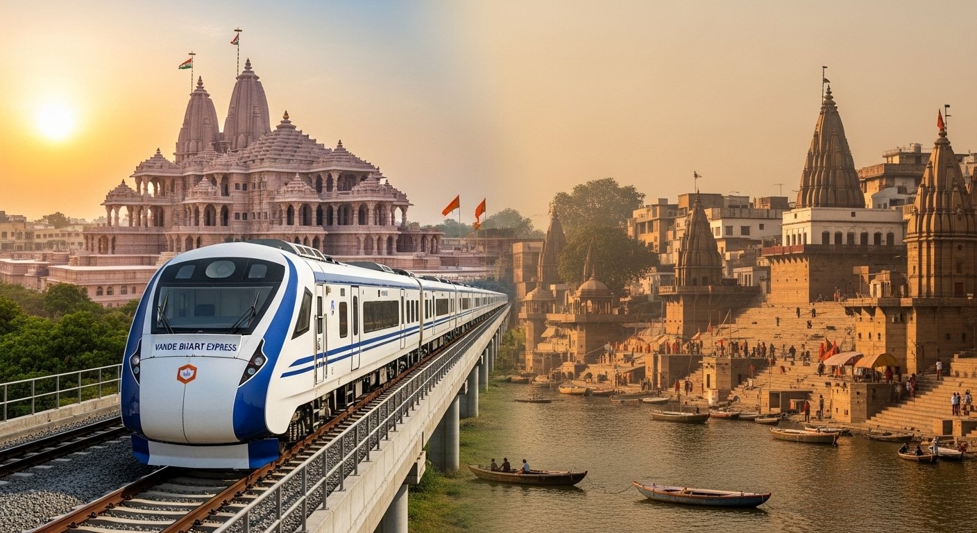 Ayodhya gets another Vande Bharat: Now high-speed travel from Ramnagari to Kashi!