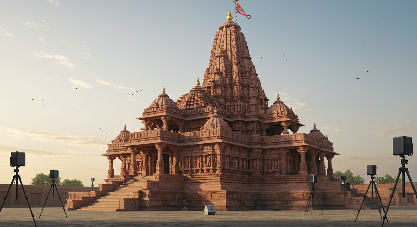 Ayodhya Ram Temple's Historic Construction in Final Phase; 5 Time-Lapse Cameras Recording Every Moment