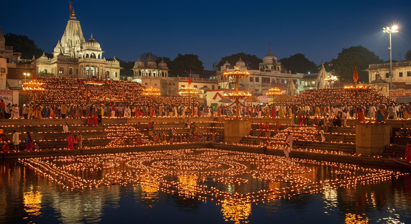 Ayodhya Deepotsav: Ramnagari to be illuminated with 2.5 million lamps on October 20; Administration keeps strict vigil on preventing oil theft.