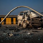Budaun: Speed Turns Fatal; Car Bounces on Speed Breaker, Crashes Into Unipole; Three Friends Tragically Die