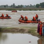 Double Tragedy in Bahraich: Boy Drowns in Pond, Woman Swept Away in River; NDRF Engaged in Rescue Operations