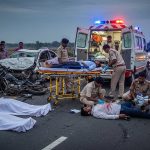 Road Accidents Wreak Havoc in Bahraich: Two Dead, Three Seriously Injured in Separate Incidents; Two Critical