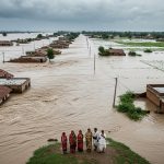 Bahraich: Saryu Overflows Due to Water Released by Nepal; Over a Dozen Houses Swept Away, Hundreds of Bighas of Fields Submerged