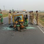 Tragic Accident in Bahraich: Speeding Truck Crushes Tempo, Driver Killed on Spot; Accused Absconding, Police Search Underway