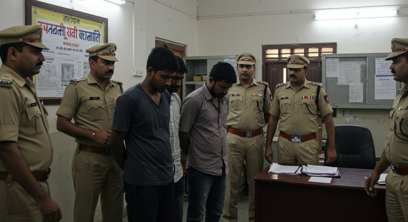 Banda Police's Major Action: 3 Notorious Members of Interstate Swindling-Theft Gang Arrested