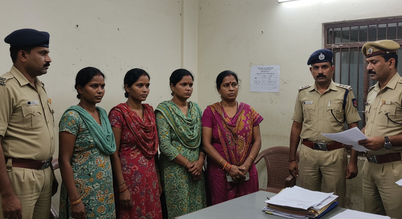 4 Maharashtra women arrested in Banda for defrauding by engaging people in conversation: Police exposed their swindling.