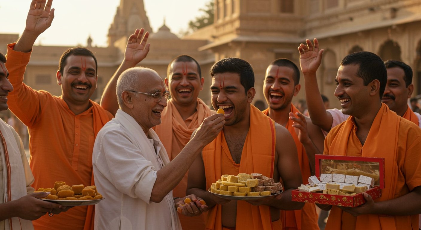 Major Supreme Court Decision on Banke Bihari Corridor: Wave of Joy Among Goswamis, Sweets Distributed