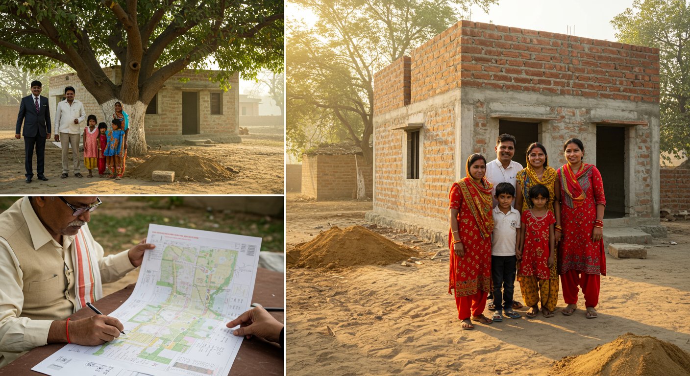 Building Homes in UP Villages Now Easy! Loans From Banks, Your Records To Be Prepared At Lekhpal-SDM Level.