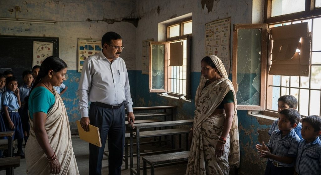 Amar Ujala Report's Impact: Bareilly BSA Finds School in Poor Condition, Headmistress Suspended