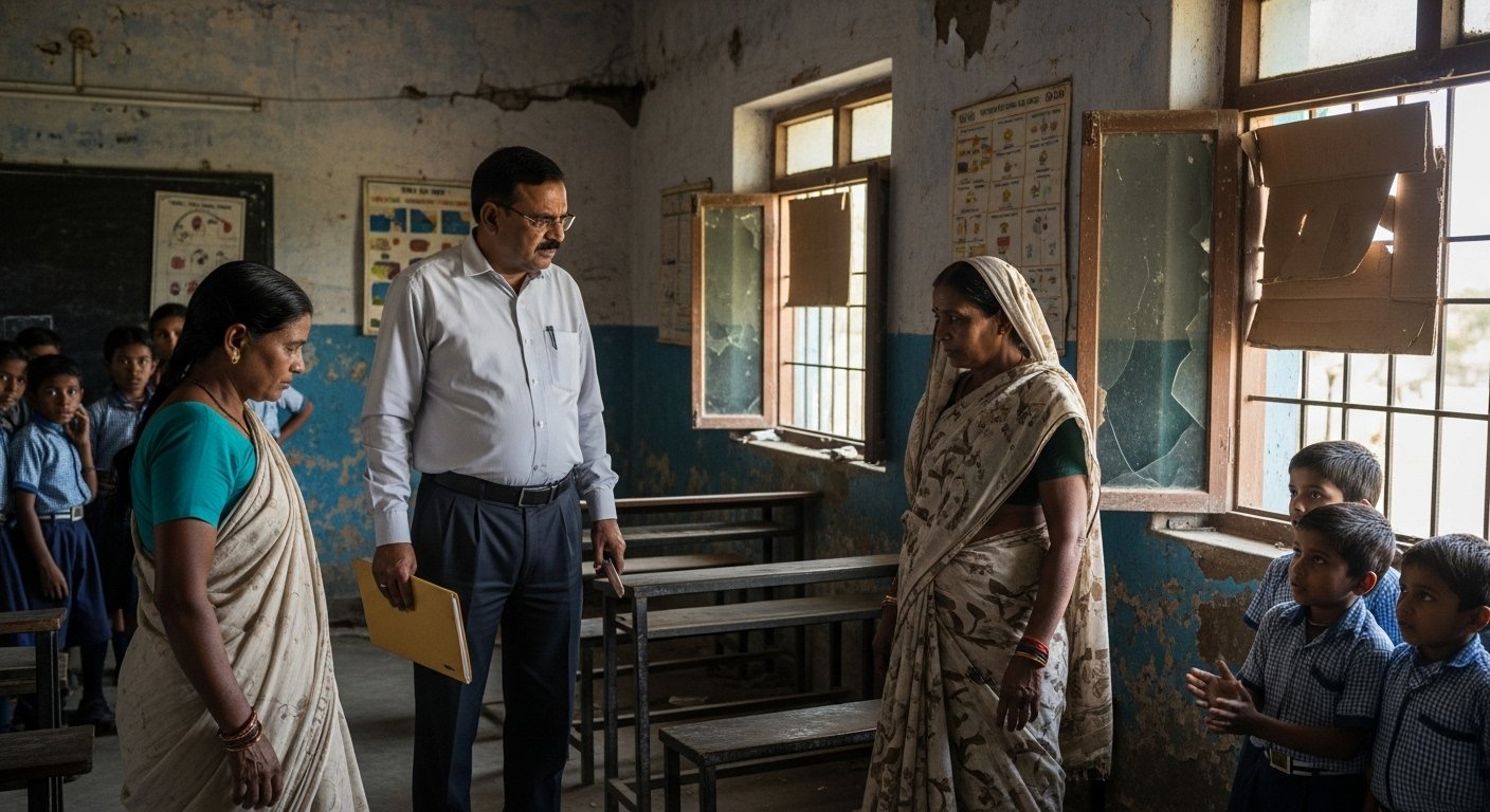 अमर उजाला की खबर का असर: बरेली में BSA ने देखा स्कूल का बुरा हाल, प्रधानाध्यापिका निलंबित
