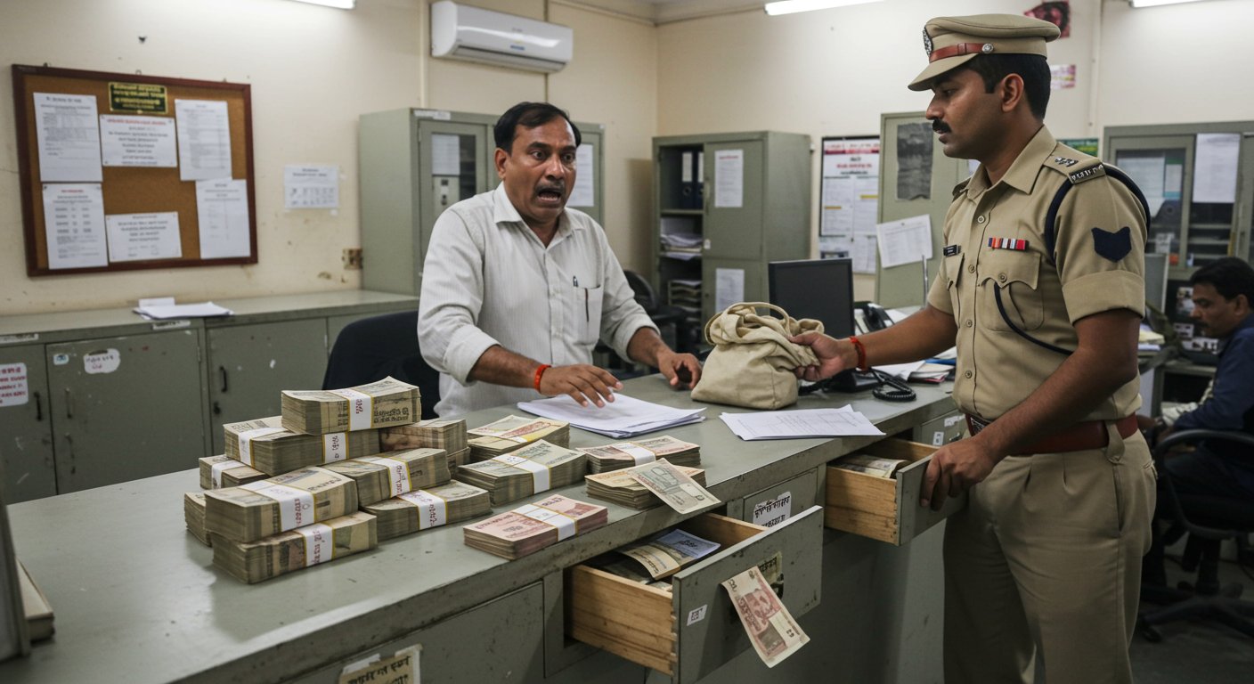 Corrupt Electricity Official Arrested in Bareilly: Caught Taking ₹20,000 Bribe, Illegal Assets Worth Lakhs Recovered From Home!