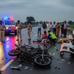 Horrific Road Accident in Bareilly: Student Killed, Imam Seriously Injured After Being Hit by Car; Both Were Travelling to Mathura