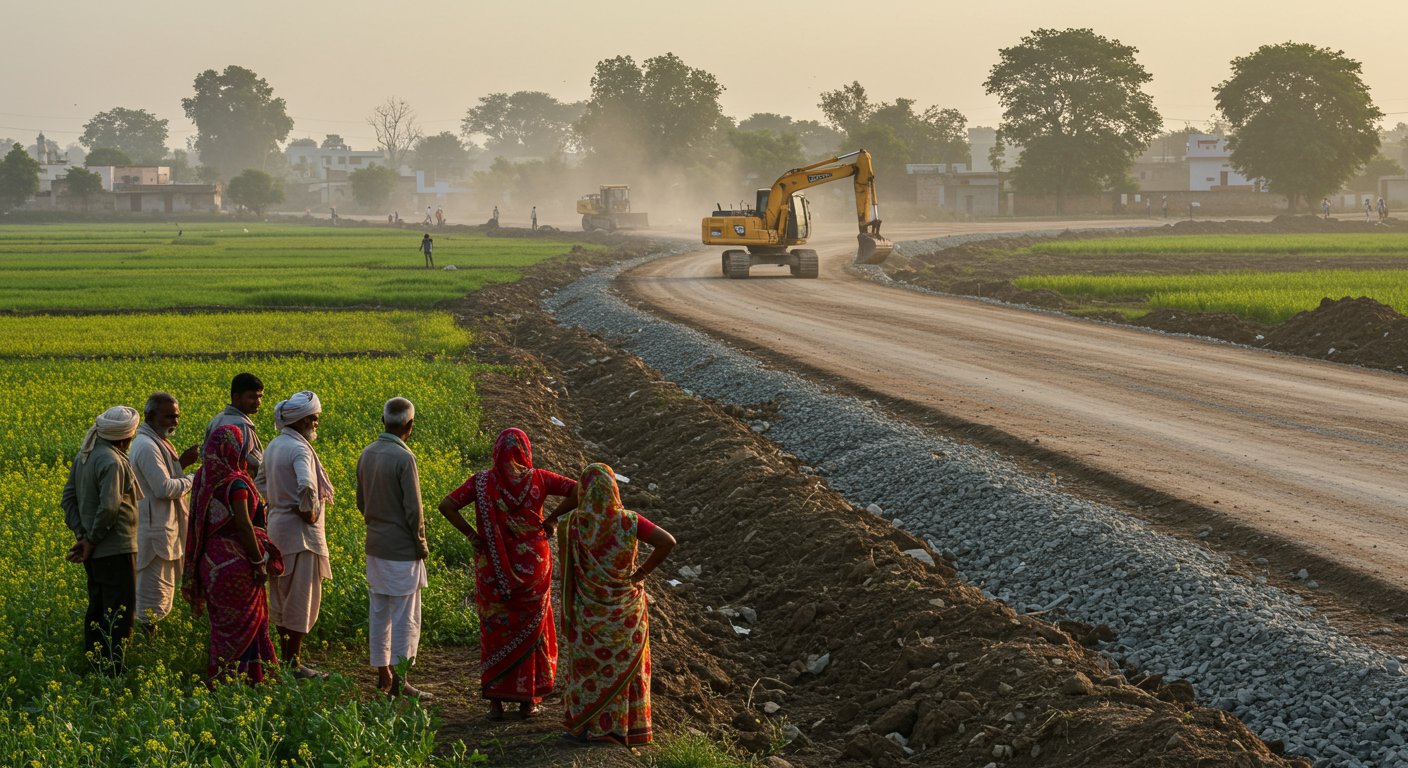 Major Controversy on Bareilly Ring Road: Work Claimed to Start Amidst Incomplete Acquisition, Why the Complication Despite ₹300 Crore Compensation?