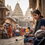 Father Slaps Daughter Over Reel, She Flees Home; Found With Friend In Vrindavan.