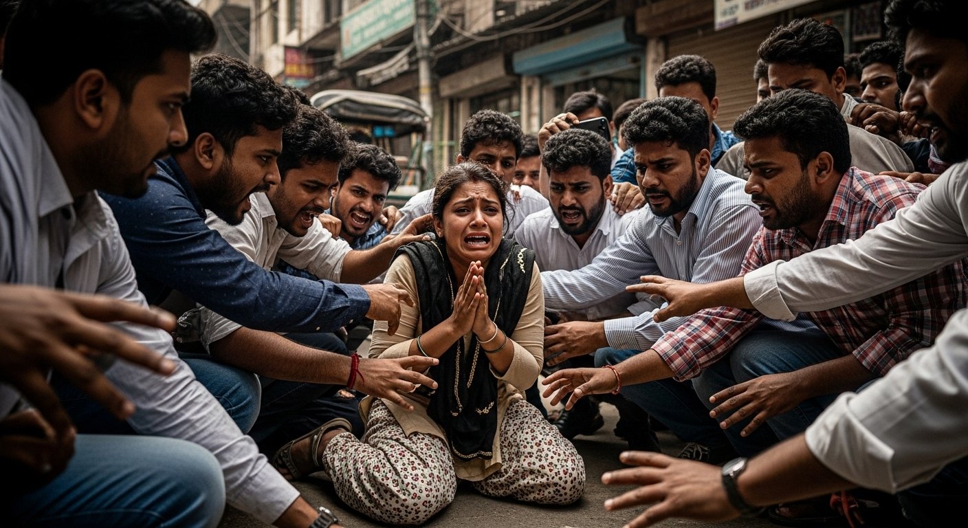 Bareilly: Brutal Face of Mob – Woman Beaten After Being Mistaken For Thief, Screamed 'Call Police'