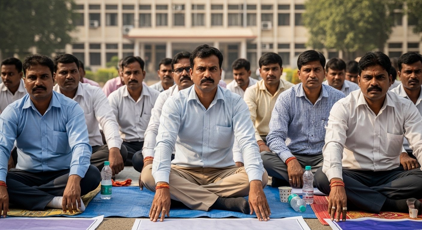 Sit-in by Public Works Department Engineers in Bareilly: 'We Will Fight and Achieve Justice' Announced